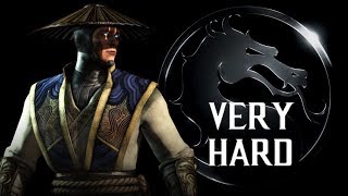 Mortal Kombat X  Raiden Displacer Klassic Tower VERY HARD NO MATCHES LOST [upl. by Fife61]