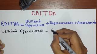 Como calcular el EBITDA [upl. by Icaj]