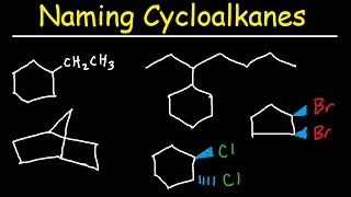 Naming Cycloalkanes With Substituents Cis amp Trans Bicyclo Alkane Nomenclature [upl. by Agustin]