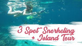 NUSA LEMBONGAN DAY TRIP 3 SPOT SNORKELING  ISLAND TOUR [upl. by Osber]