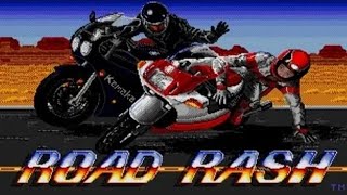 ROAD RASH Mega Drive [upl. by Llenram]