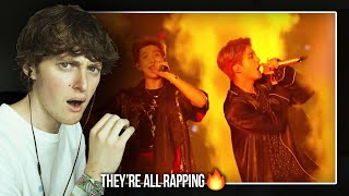 THEYRE ALL RAPPING BTS 방탄소년단 Ddaeng feat Vocal Line  Live Performance ReactionReview [upl. by Pearl]