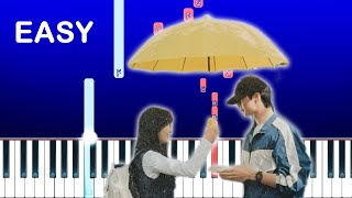 10cm  Spring Snow EASY Piano Tutorial [upl. by Laeahcim]