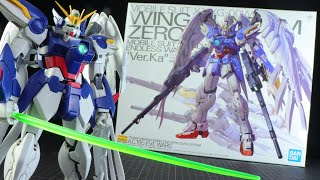 LOOKS LIKE ITS SENT FROM HEAVEN  MG Wing Gundam Zero EW Ver Ka Unboxing [upl. by Buckels]