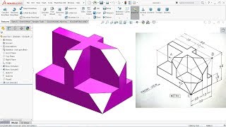 SolidWorks Tutorial for beginners Exercise 1 [upl. by Valdas377]