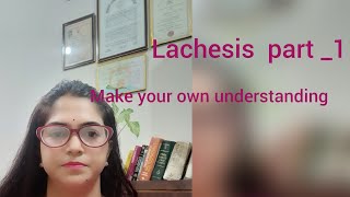 Lachesis part 1 join mega series of L group Homoeopathic remedies  By drjyotitiwari [upl. by Eugenle]