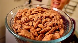 Candied Pecans  Easy Pecan Candy Recipe [upl. by Bristow232]