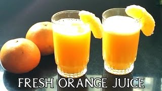 How To Make Fresh Orange Juice In A BlenderQuick amp Easy Way To Make JuiceDO AT HOME [upl. by Ethbin]