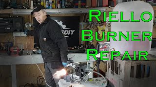 Easy Riello Burner Repair [upl. by Mitch3]