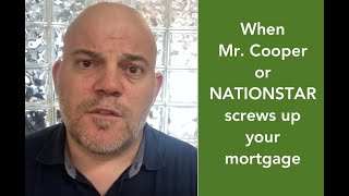 NationstarMr Cooper How you MUST handle their mortgage mistakes [upl. by Murvyn]