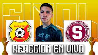 Herediano vs Saprissa la final en vivo reacción  Sebas Achusa [upl. by Airekat]