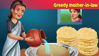 Greedy MotherinLaw  English Animated Story  English Fairy Tale  AnimatedStories [upl. by Aiseneg138]