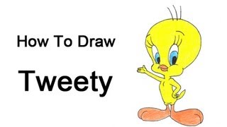 How to Draw Tweety [upl. by Nilrem]