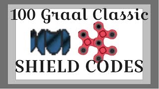 100 Graal Classic RARE Shield Codes [upl. by Tiffa]