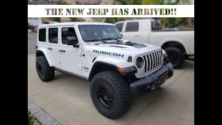 2022 Jeep Wrangler Rubicon 4xe on 35s  NO LIFT NEEDED [upl. by Anabella]