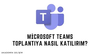 Microsoft Teams toplantıya nasıl katılırım  İNDİRME ve ÜYELİK OLMADAN [upl. by Styles701]