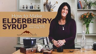 How to Make Elderberry Syrup amp Pro Tips Tieraona Low Dog MD [upl. by Romito]