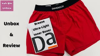 DaMENSCH BREEZE UltraLight Inner Boxers  Unbox amp Review  Los Wine [upl. by Brocklin544]