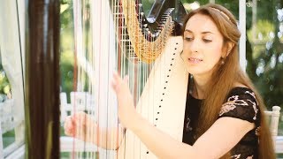 Kathrin Butterfly  harp quotBaroque Flamencoquot Deborah HensonConant [upl. by Orsa]