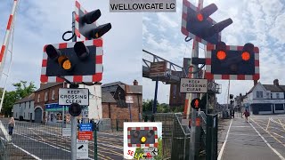 Grimsby Wellowgate Level Crossing Lincolnshire [upl. by Lawrenson]