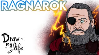 RAGNAROK THOR y MITOLOGÍA NÓRDICA⚡  Draw My Life en Español [upl. by Einahpetse]