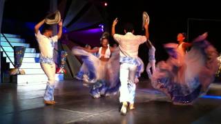 DANZA FANDANGO FOLKLORE COLOMBIANO [upl. by Obe]