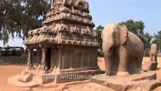 Mahabalipuram complex and Descent of the Ganges  best of Indian heritage [upl. by Dryden]