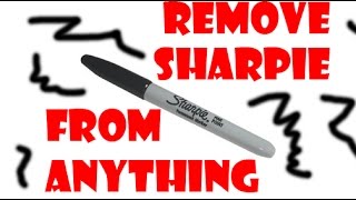 The EASIEST Way To Remove Permanent Marker from Plastic and Other Surfaces [upl. by Refannej]