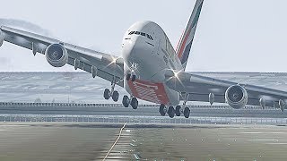 Planes vs Crosswind Landings  XPlane 11 [upl. by Kira790]