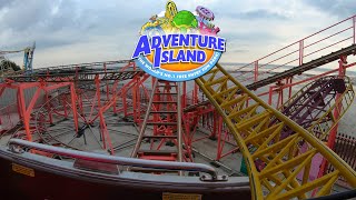 EVERY Roller Coaster  Adventure Island Southend  4K OnRide POVs [upl. by Filipe]