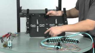 How to Terminate Tight Buffered Fiber Cable in Cornings CCH Patch Panels [upl. by Grondin]