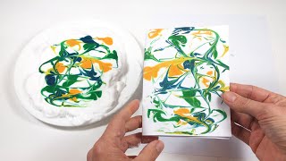 Paper Marbling – STEM Activity [upl. by Arand]