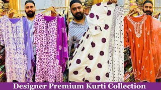 Premium Designer Kurti Collection  Lakhnavi Kurti  kurti Wholesale [upl. by Heng]