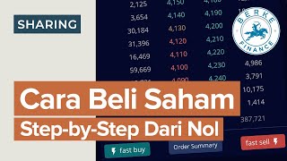 Cara Daftar Sekuritas dan Beli Saham StepbyStep Dari Nol [upl. by Imij]