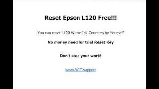 Free Resetter Epson L120 L380 L3110 L3150 L3160 L3210 L3250 ET2750  reset it by Youself [upl. by Nilhtac]