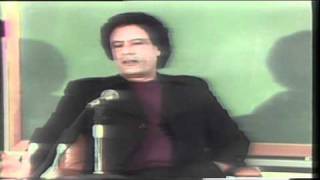 1985 Interview with Libyas Gadhafi [upl. by Anikes]