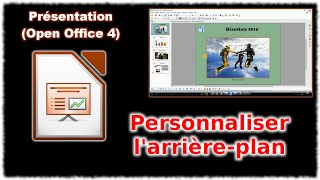 Tuto Impress 4  Personnaliser larrière plan Open Office [upl. by Tedmann666]