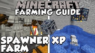 How To Make An EFFECTIVE Spawner XP Farm  Minecraft Farming Guide [upl. by Nyladnek522]