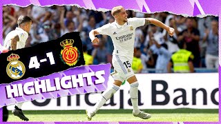 Real Madrid 41 Mallorca  HIGHLIGHTS  LaLiga 202223 [upl. by Treborsemaj238]