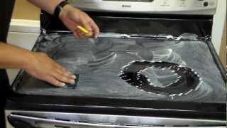 How to Clean a Glass Top Stove  Cooktop [upl. by Fulmis456]