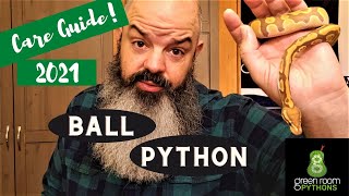 Ball Python Care for Beginners [upl. by Nostrebor980]