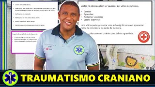 Traumatismo Craniano TCE  Primeiros Socorros [upl. by Frodeen]