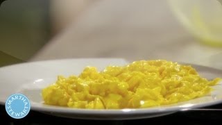 Fluffy Scrambled Eggs  Martha Stewart [upl. by Bainbridge]