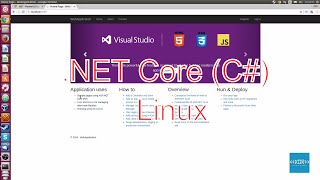 How To Install Microsoft NET Core Framework On Linux  Tutorial C [upl. by Kiki]