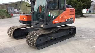 Doosan DX140LC Crawler Excavator EMS [upl. by Acima]