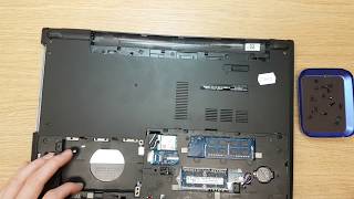 Dell Inspiron 155000 P51F disassemble to fix charging port [upl. by Bella]