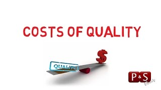 Costs of Quality [upl. by Anilah]