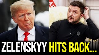 Zelenskyy HITS TRUMP BACK with Hilarious Troll [upl. by Znieh166]