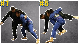 9 easy bjj takedowns every grappler should know [upl. by Aynom158]