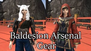 FFXIV Baldesion Arsenal Gear [upl. by Russom]